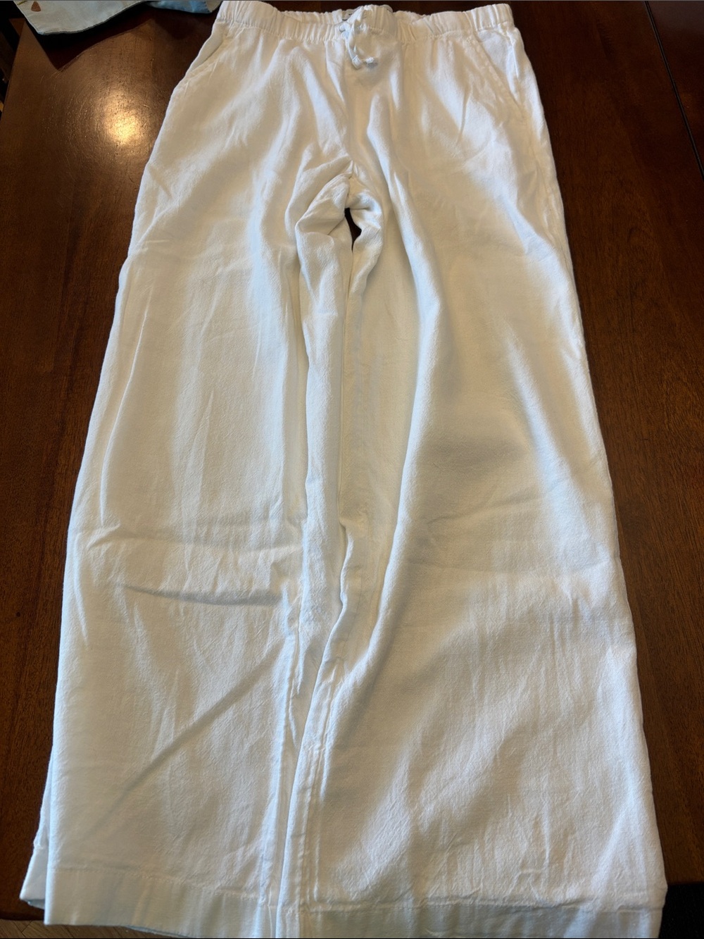 abercrombie kids White Casual Lounge Pants
